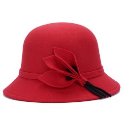 Sombrero Madame rojo