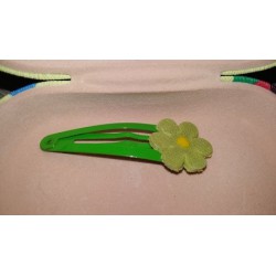 Clip flor verde